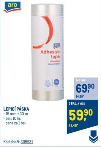 Makro LEPICÍ PÁSKA nabídka