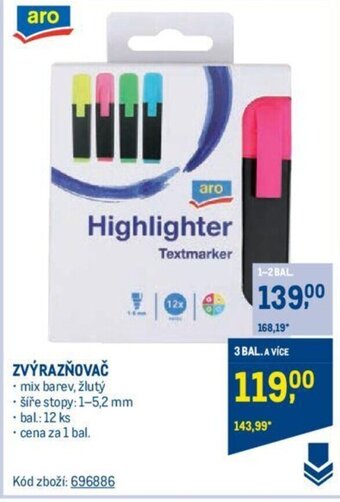 Makro ZVÝRAZŇOVAČ nabídka