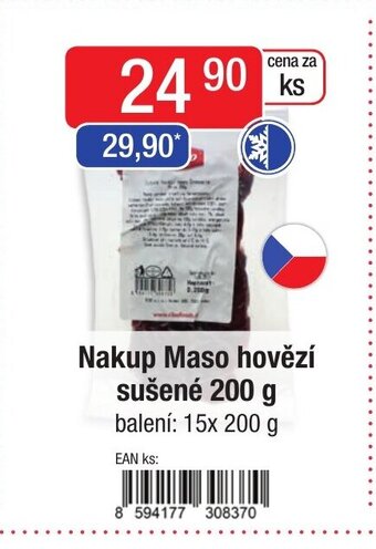 Astur&Qanto Nakup Maso hovězí sušené 200 g nabídka