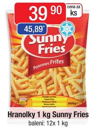 Astur&Qanto Hranolky 1 kg Sunny Fries nabídka