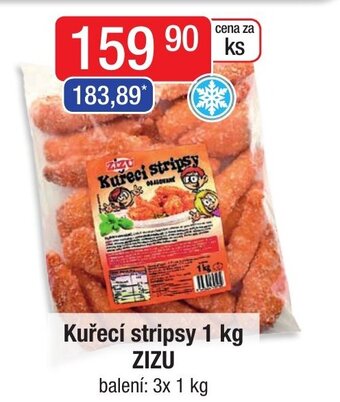 Astur&Qanto Kuřecí stripsy 1 kg ZIZU nabídka