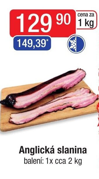 Astur&Qanto Anglická slanina nabídka