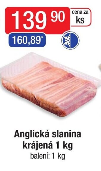 Astur&Qanto Anglická slanina krájená 1 kg nabídka