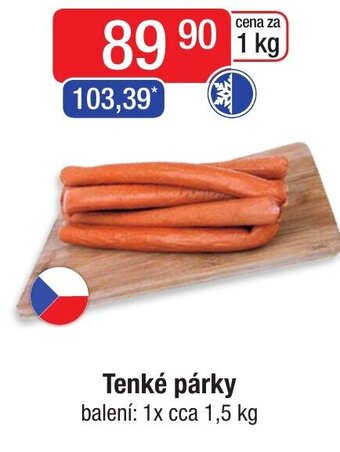 Astur&Qanto Tenké párky nabídka