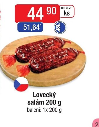 Astur&Qanto Lovecký salám 200 g nabídka