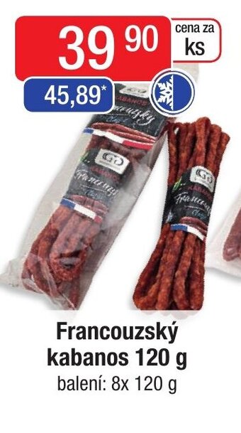 Francouzský kabanos 120 g