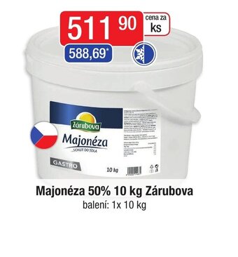 Astur&Qanto Majonéza 50% 10 kg Zárubova nabídka