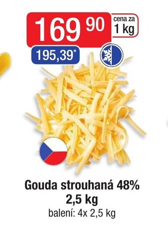 Astur&Qanto Gouda strouhaná 48% 2,5 kg nabídka