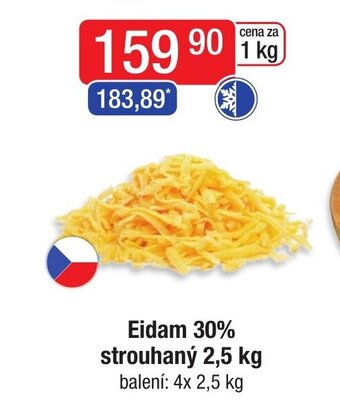 Astur&Qanto Eidam 30% strouhaný 2,5 kg nabídka