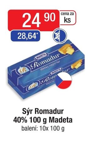Astur&Qanto Sýr Romadur 40% 100 g Madeta nabídka