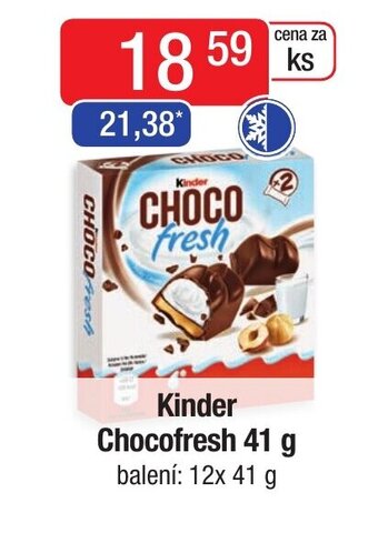Astur&Qanto Kinder Chocofresh 41 g nabídka