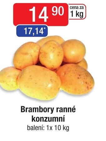 Astur&Qanto Brambory ranné konzumní nabídka