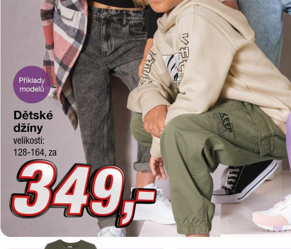 Kik Dětské džíny nabídka