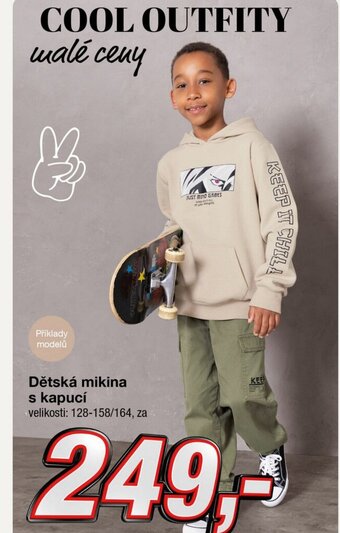 Kik Dětská mikina s kapucí nabídka
