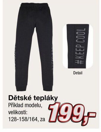 Kik Dětské tepláky nabídka