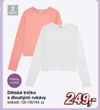 Kik Dětské tričko s dlouhými rukávy nabídka