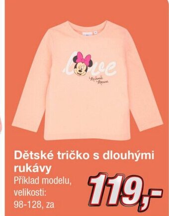 Kik Dětské tričko s dlouhými rukávy nabídka