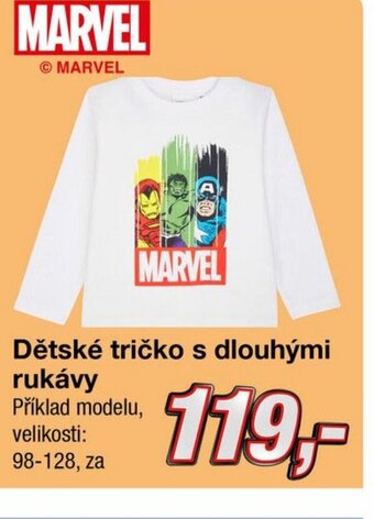Kik Dětské tričko s dlouhými rukávy nabídka