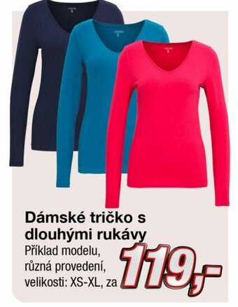 Kik Dámské tričko s dlouhými rukávy nabídka