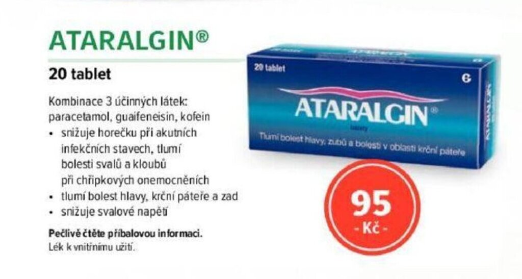 mojelekarna.cz ATARALGIN nabídka