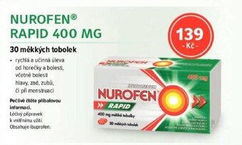mojelekarna.cz NUROFEN RAPID 400 MG nabídka