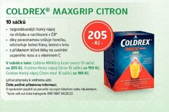 mojelekarna.cz COLDREX MAXGRIP CITRON nabídka