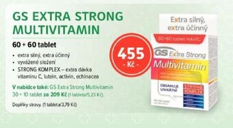 mojelekarna.cz GS EXTRA STRONG MULTIVITAMIN nabídka