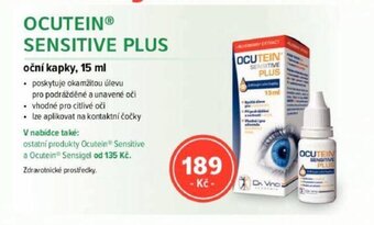 mojelekarna.cz OCUTEIN SENSITIVE PLUS nabídka