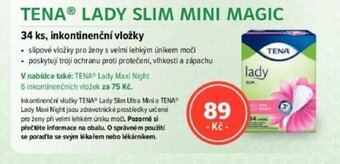 mojelekarna.cz TENA LADY SLIM MINI MAGIC nabídka