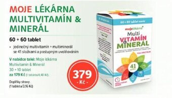 mojelekarna.cz MOJE LÉKÁRNA MULTIVITAMIN & MINERÁL nabídka