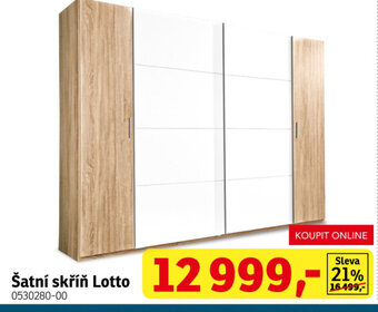 Asko Šatní skříň Lotto nabídka