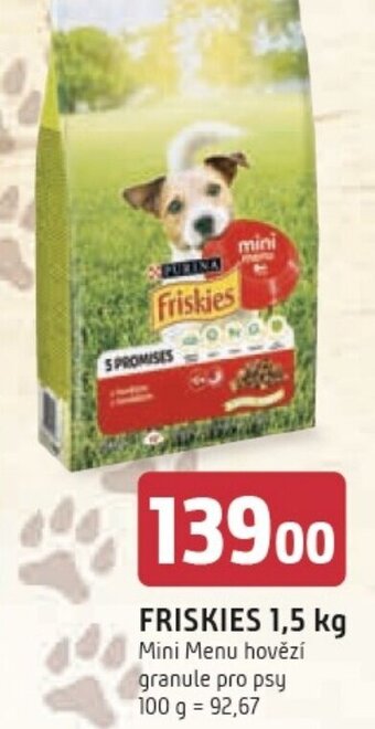 Trefa FRISKIES 1,5 kg nabídka