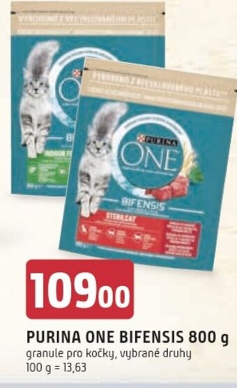 Trefa PURINA ONE BIFENSIS 800 g nabídka