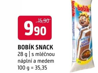 Terno BOBÍK SNACK nabídka