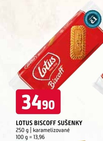 Terno LOTUS BISCOFF SUŠENKY nabídka