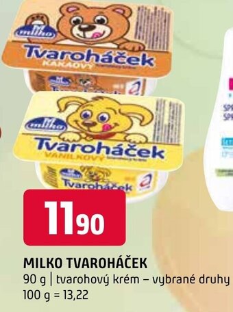 Terno MILKO TVAROHÁČEK nabídka