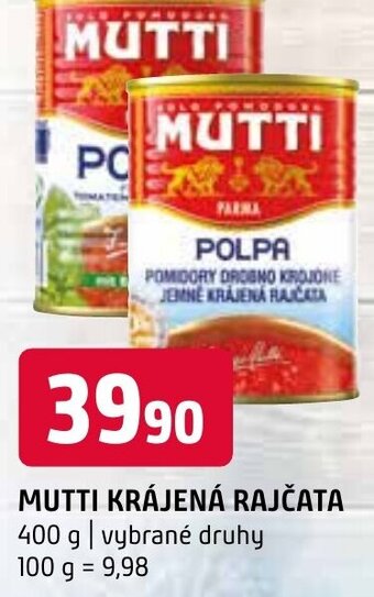 Terno MUTTI KRÁJENÁ RAJČATA nabídka