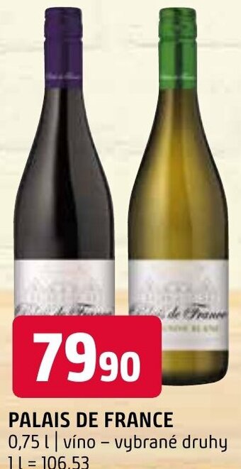 Terno PALAIS DE FRANCE 0,75 L nabídka