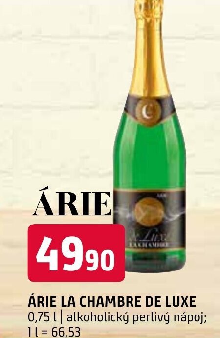 Terno ÁRIE LA CHAMBRE DE LUXE 0,75L nabídka