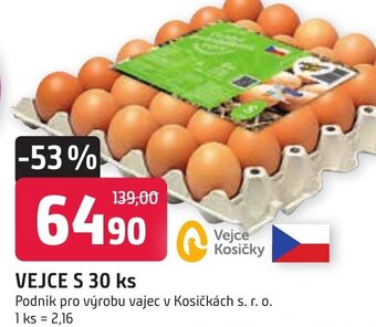 Trefa VEJCE S 30 ks nabídka