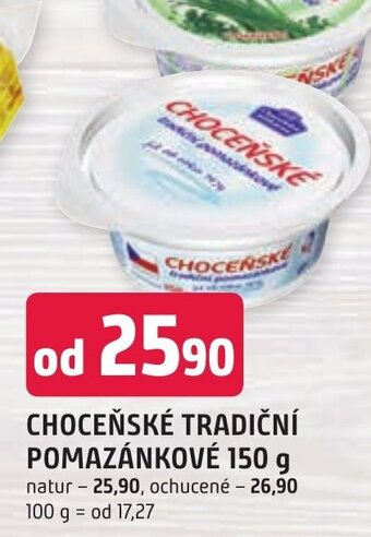 Trefa CHOCEŇSKÉ TRADIČNÍ POMAZÁNKOVÉ 150 g nabídka