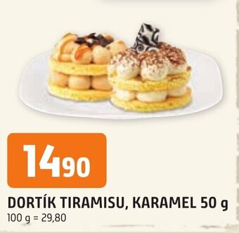 DORTÍK TIRAMISU, KARAMEL 50 g