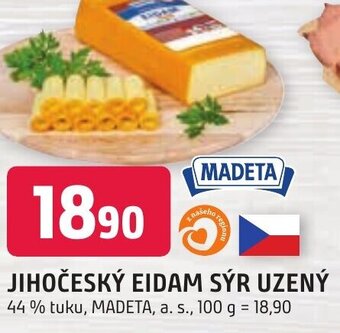 Trefa JIHOČESKÝ EIDAM SÝR UZENÝ nabídka