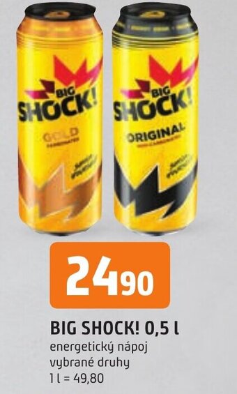 Trefa BIG SHOCK! 0,5 L nabídka