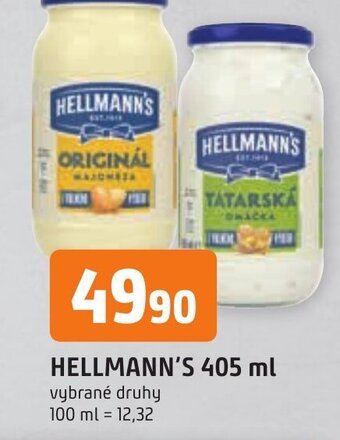 Trefa HELLMANN'S 405 ml nabídka