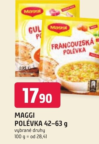 Trefa MAGGI POLÉVKA 42-63 g nabídka