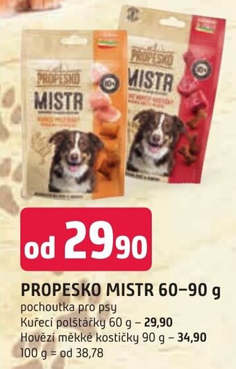 Trefa PROPESKO MISTR 60-90 g nabídka