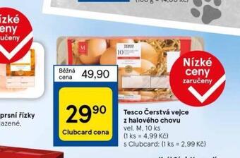Tesco Čerstvá vejce m 10 ks nabídka