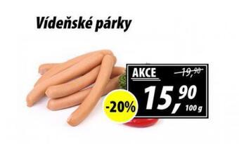 ZEMAN Vídeňské párky nabídka