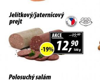 Jelítkový / jaternicový prejt